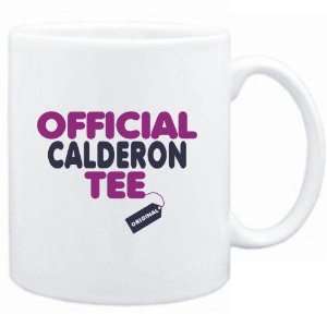  Mug White  Official Calderon tee   Original  Last Names 