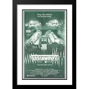  Brainwaves 32x45 Framed and Double Matted Movie Poster 