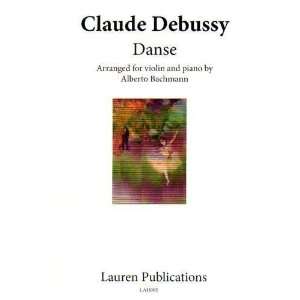  Debussy, Claude   Danse (Tarantelle Styrienne)   Violin 