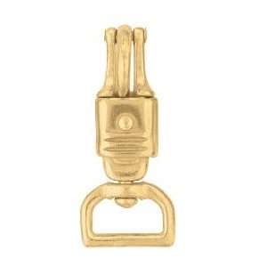  3/4 Solid Brass Square Eye Panic Snap
