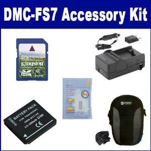 Panasonic Lumix DMC FS7 Digital Camera Accessory Kit includes ZELCKSG 
