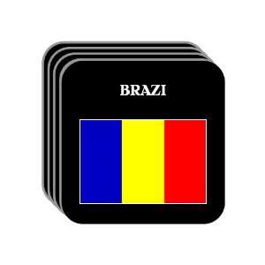  Romania   BRAZI Set of 4 Mini Mousepad Coasters 