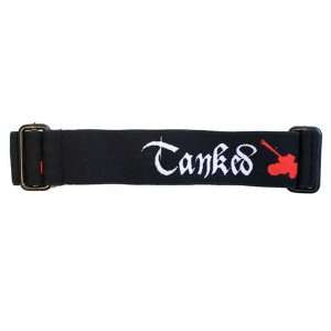  Tanked Replacement Goggle Strap   Black
