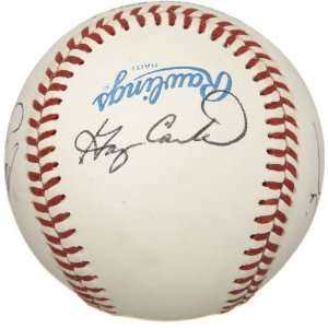  Roger Clemens Signed Baseball with 6 Others. Everything 