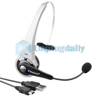 For Sony Playstation 3 PS3 Bluetooth Wireless Headset Earphone Mic 