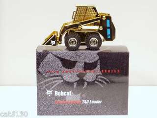 Bobcat 743B Skid Steer  1/25   GOLD   Limited Edition  