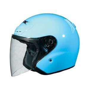  AFX FX 77 Open Face Helmet Medium  Blue Automotive