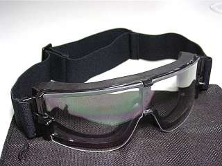 SWAT Airsoft X800 Tactical Goggle Glasses GX1000 Clear  