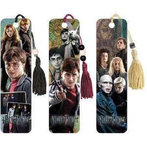   the Deathly Hallows   Set of 3   Collectors Bookmarks Toys & Games