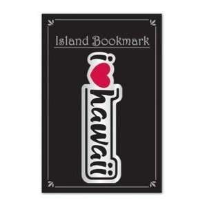  Hawaii Bookmark I Heart Hawaii Designer