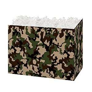  Camouflage Gift Box Decorative Base for Gift Baskets 