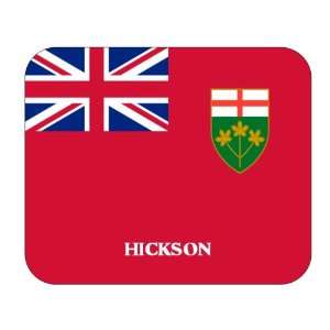  Canadian Province   Ontario, Hickson Mouse Pad Everything 
