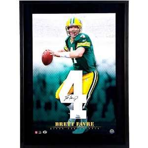  Brett Favre Autographed Green Bay Packers Jersey Numbers 