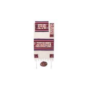   Emanuel Colored Matriarchs Cotton Embroidered Tallit 