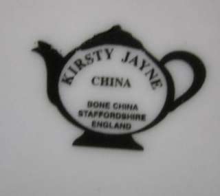 Lot of Kirsty Jane Bone China Made in England Rosebud Pattern J9 