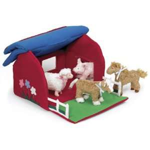  Animal Farm Barn Playset Toys & Games