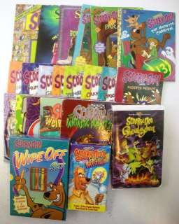    Doo Readers Picture Chapter Books VHS Movies New Wipe Off Set  
