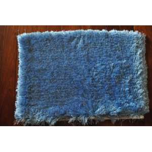  Brier  Hand Knotted Silk Shaggy Rug  Doormat Everything 
