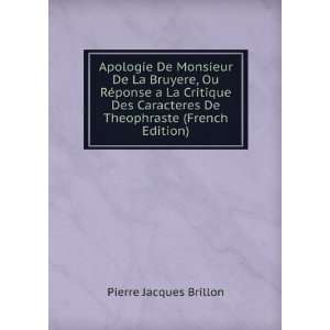  (French Edition) Pierre Jacques Brillon  Books