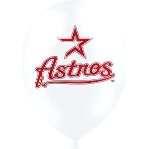 Houston Astros 11 Balloons 25 Pack 
