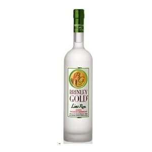  Brinley Gold Rum Lime St. Kitts 72@ 750ML Grocery 