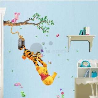 Wall Sticker Disney Winnie The Poohs partner Tree Baby Nursery Room 