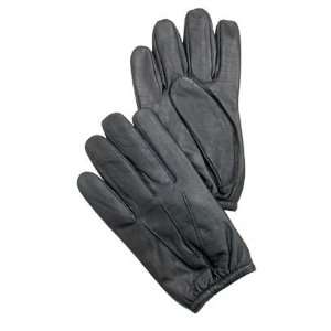 Police Duty Tactical Gloves w/ Elastic Cuff  Black, XL  Gems Ultra 