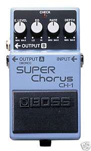 Boss CH 1 Super Chorus Effects Pedal NEW IN BOX with Warranty  