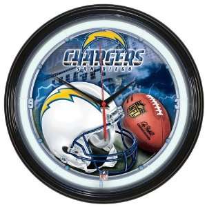  NFL San Diego Chargers Neon Clock
