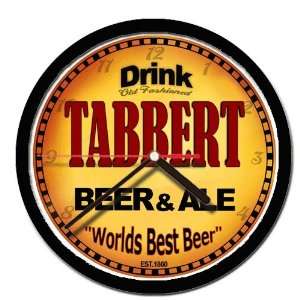  TABBERT beer and ale cerveza wall clock 