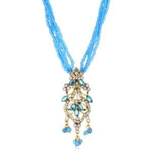  Taara Peacock Collection Aquamarine Necklace Jewelry