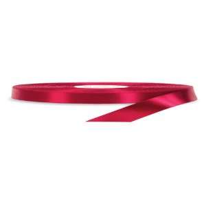  Midori, Inc   Garnet Red Double Faced Satin Ribbon   1/4 x 