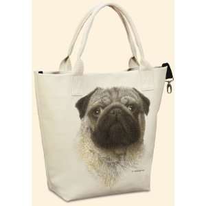    Pug Canvas Carryall by Fiddlers Elbow   T700