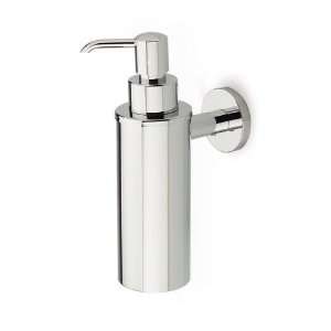Stilhaus by Nameeks Medea Wall Mounted Round Soap Dispenser in Chrome 