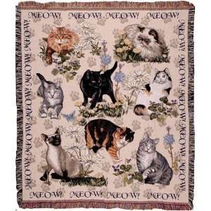  Meow Mix Cat Tapestry Throw or Pillow