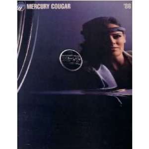    1986 MERCURY COUGAR Sales Brochure Literature Book Automotive