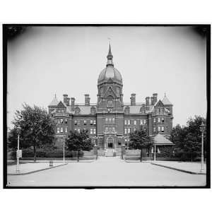 Baltimore,Md.,Johns Hopkins Hospital,main building 