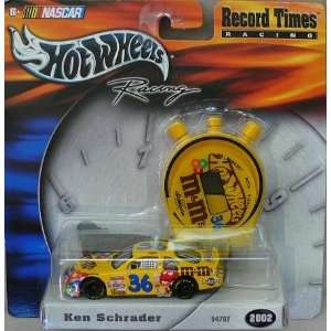   64 Scale Die Cast Replica Race Car and Stopwatch 