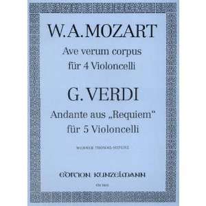  Thomas Mifune   Mozart and Verdi, for Cello Ensemble 
