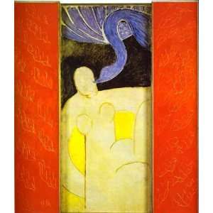  Reproduction   Henri Matisse   32 x 36 inches   Leda and the Swan