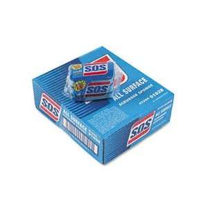  S.O.S All Surface Scrubbing Sponge, 3 x 5 1/4, 1 Thick 