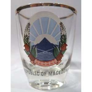 Macedonia Shot Glass 