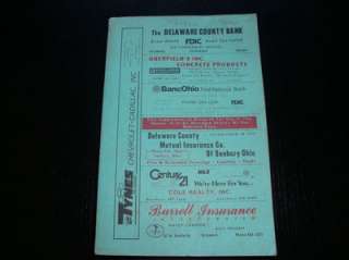 Robinsons 1977 Delaware County Ohio OH Rural Directory. Wear on the 