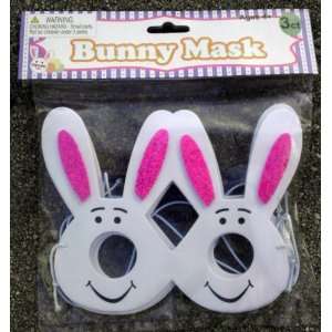  Set of 3 Easter Bunny Masks Toys & Games