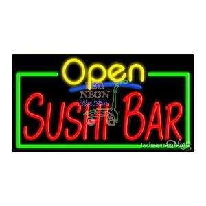  Sushi Bar Neon Sign 20 Tall x 37 Wide x 3 Deep 