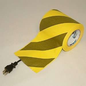   Tape 6 in. x 30 yds. (Yellow with Black stripes)