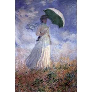  Oil Painting Reproductions, Art Reproductions, Claude Monet, Woman 
