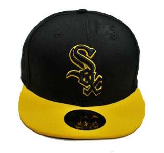 NEW ERA 5950 CHICAGO WHITE SOX POPTONAL FITTED HAT CAP  