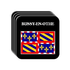 Bourgogne (Burgundy)   BUSSY EN OTHE Set of 4 Mini Mousepad Coasters