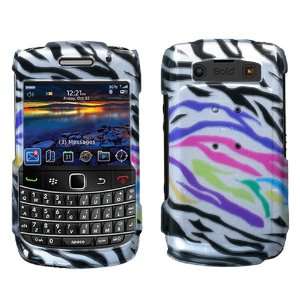  Blackberry Bold 9700 9780 2D Rainbow Zebra Design 